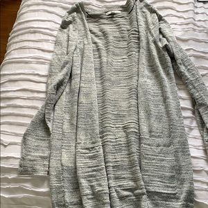 Grey cardigan